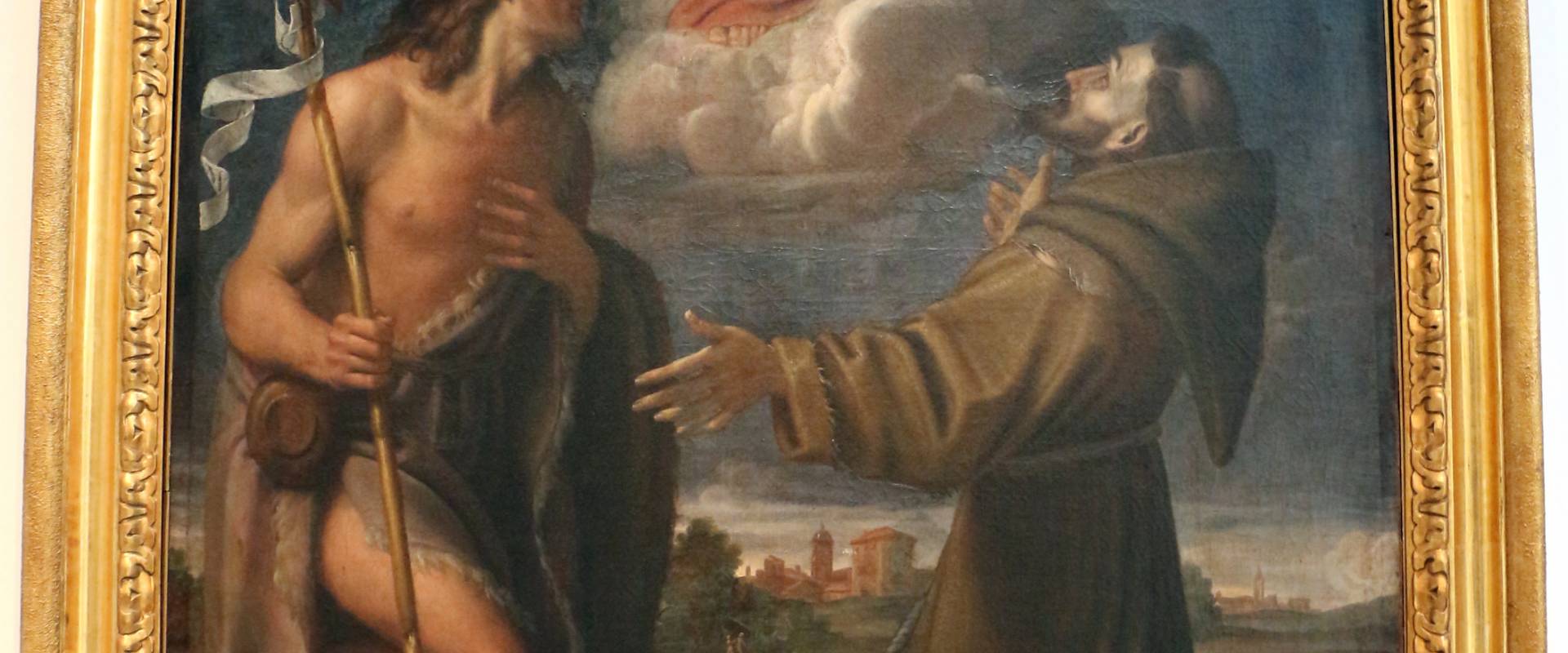 Baldassarre galanino, madonna col bambino tra i ss. francesco e g. battista, 1602, da s. paolo all'osservanza foto di Sailko